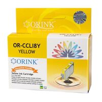 Orink CLI8 utángyártott Canon tintapatron sárga (CAOCLI8YE)