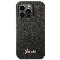 Guess Glitter Script Apple iPhone 14 Pro Max tok fekete (GUHCP14XHGGSHK)