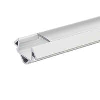 Alu Eck-Profil 3 TP, 200cm, für LED-Strips bis 14 mm, weiß matt