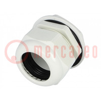 Cable gland; PG42; IP68; polyamide; grey; UL94V-2; 25.4mm