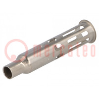 Nozzle: hot air; 4.9mm; for gas soldering iron; WEL.WP2