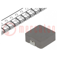 Inductor: wire; SMD; 22uH; Ioper: 4A; 62mΩ; ±20%; Isat: 4.5A