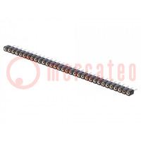 Socket: integrated circuits; SIL32; Pitch: 2.54mm; precision; THT