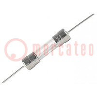 Fuse: fuse; time-lag; 315mA; 250VAC; cylindrical,glass; 5x20mm; FST