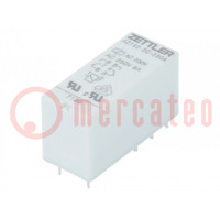 Relay: electromagnetic; DPDT; Ucoil: 230VAC; 10A; 8A/250VAC; 38.5kΩ