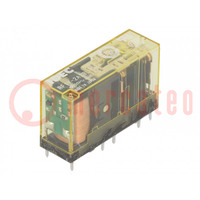 Relay: electromagnetic; (NC + NO) x2; Ucoil: 24VDC; 6A/250VAC