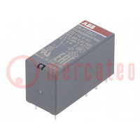 Relay: electromagnetic; SPDT; Ucoil: 110VAC; 16A; max.250VAC; PCB