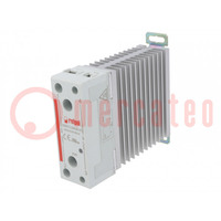 Relay: solid state; Ucntrl: 90÷280VAC; 30A; 24÷280VAC; -30÷80°C