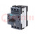 Motor breaker; 0.37kW; 220÷690VAC; for DIN rail mounting; 3RV2