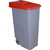 Cubo reciclaje Denox - 110 l - Rojo