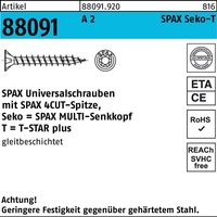 Schraube R 88091 SEKO T-STAR 4x 30/25-T2