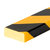 Schutzprofile, Flächenschutz Rechteck 50/20 Typ D, gelb/schwarz, 500x5x2cm