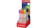 STABILO Pinselstift Pen 68 brush ARTY, 80er Display (55500736)