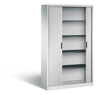 Aktenschrank Omnispace mit Rollladen, 5 Ordnerhöhen, H1980xB1200xT420mm