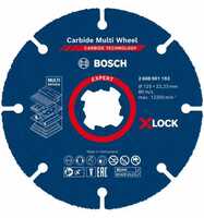 Bosch EXPERT Carbide Multi Wheel X-LOCK Trennscheibe, 125 mm, 22,23 mm