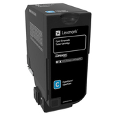 Lexmark Corporate-Tonerkassette CS720, CS725, CX725 Cyan (3K) Bild 1
