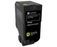 Lexmark Corporate-Tonerkassette CS725 Gelb mit hoher Kapazität - 12K Seiten Bild 1