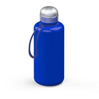 Artikelbild Drink bottle "Sports" clear-transparent incl. strap 1.0 l, blue/transparent
