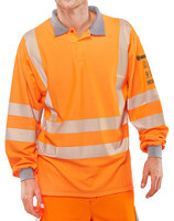 Beeswift Arc Flash GO-RT Polo Shirt Orange 2XL