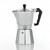 Kela 10592 Espressobereiter Italia Aluminium silber matt 9 Tassen 20,0cm 10,5cmØ 450,0ml