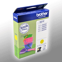 Brother Tinte LC-221Y yellow