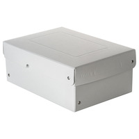 PURE Box Pro A5 100 mm Füllhöhe weiss Falken. Pappe, Farbe: weiß, max. Aufbewahrungsmenge: 1250. 180 mm x 250 mm, Packungsmenge: 1