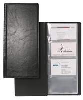 DURABLE Visitenkartenbuch VISIFIX® 128, 115 x 253 mm, schwarz