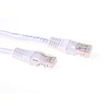 ACT UTP Cable Cat5E White 3m netwerkkabel Wit