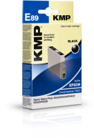 KMP E89 inktcartridge 1 stuk(s) Zwart