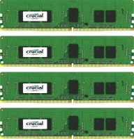 Crucial 16GB (4GBX4) DDR4 2400 1.2V módulo de memoria 12 GB 4 x 4 GB 2400 MHz ECC