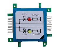 ALLNET 125693 LED Rot, Gelb