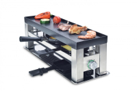 Solis Table Grill 4 in 1 Schwarz, Silber