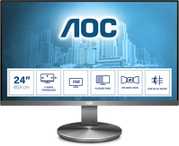 AOC 90 Series I2490VXQ/BT computer monitor 60.5 cm (23.8") 1920 x 1080 pixels Full HD LED Black