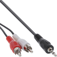 InLine 89936 audio kabel 10 m 3.5mm Zwart