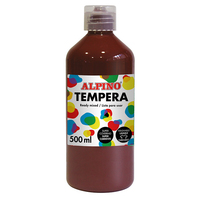 Alpino DM010177 farba temperowa 500 ml Butelka Brązowy