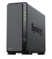 Synology DiskStation DS124 NAS Desktop Eingebauter Ethernet-Anschluss Schwarz RTD1619B