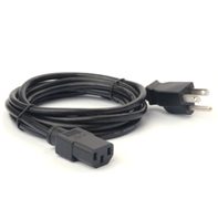 Zebra 450046 power cable Black Power plug type I C13 coupler