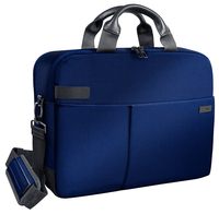 Leitz 60160069 torba na laptop 39,6 cm (15.6") Obudowa na messenger Czarny, Niebieski