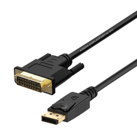 AISENS Cable conversor DisplayPort a DVI, DP/M - DVI/M, Negro, 2.0m