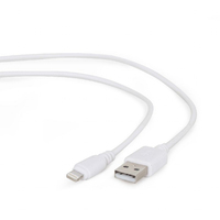 Gembird CC-USB2-AMLM-2M-W Lightning-kabel Wit