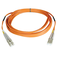 Tripp Lite N320-001 Duplex Multimode 62.5/125 Fiber Patch Cable (LC/LC), 0.3M (1 ft.)