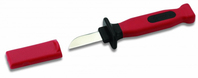 Cimco 121042 Teppichmesser Schwarz, Rot Feststehendes Messer