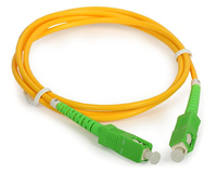 Microconnect FIB884001 kabel optyczny 1 m SC OS2 Żółty
