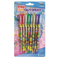 Niji 5302 penna gel Penna in gel con cappuccio Multicolore 8 pezzo(i)
