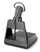 POLY Voyager 4245 Office Headset Vezeték nélküli Fülre akasztható Iroda/telefonos ügyfélközpont Bluetooth Fekete