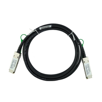 BlueOptics OS6860-CBL-100 InfiniBand/fibre optic cable 1 m QSFP Schwarz, Nickel