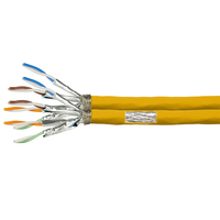 LogiLink CPV0073 kabel sieciowy Żółty 100 m Cat7a S/FTP (S-STP)