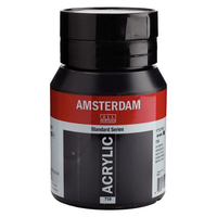 Amsterdam 17727352 Acrylfarbe 50 ml Schwarz Flasche
