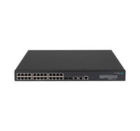 Hewlett Packard Enterprise FlexNetwork 5140 24G POE+2SFP+2XGT EI Zarządzany L3 Gigabit Ethernet (10/100/1000) Obsługa PoE 1U