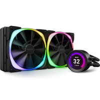 NZXT Kraken Z63 RGB Procesor Chłodnica cieczy all-in-one 14 cm Czarny